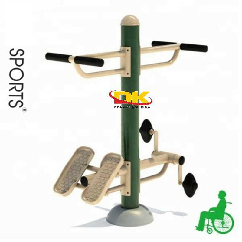 Máy tập đạp chân công viên cho người khuyết tật DK 002-45
